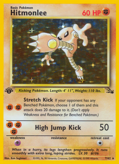 Pokemon Fossil Hitmonlee - 7