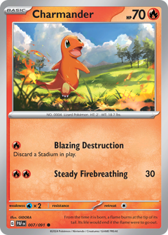 Pokemon Paldean Fates Charmander - 7