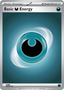 Pokemon Scarlet & Violet Energies Basic Darkness Energy - 7