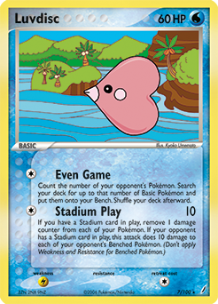 Pokemon Crystal Guardians Luvdisc - 7