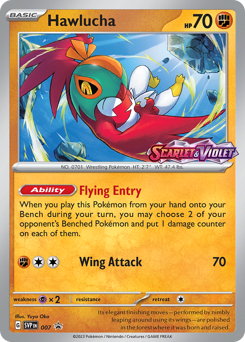 Pokemon Scarlet & Violet Black Star Promos Hawlucha - 7