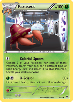 Pokemon Generations Parasect - 7