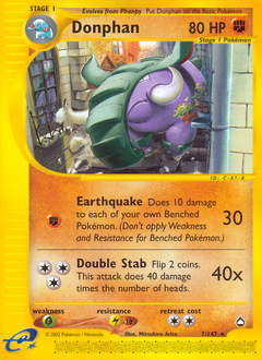 Pokemon Aquapolis Donphan - 7