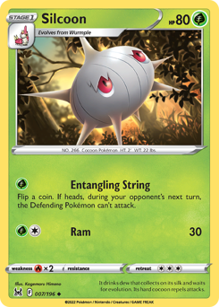 Pokemon Lost Origin Silcoon - 7