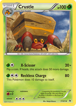 Pokemon Noble Victories Crustle - 7