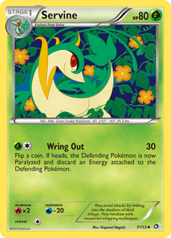 Pokemon Legendary Treasures Servine - 7