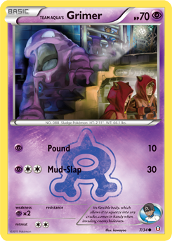 Pokemon Double Crisis Team Aqua's Grimer - 7