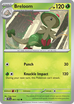 Pokemon Temporal Forces Breloom - 7