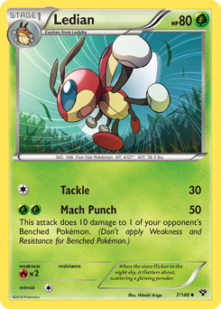 Pokemon XY Ledian - 7