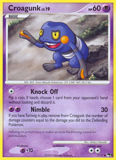 Pokemon POP Series 9 Croagunk - 7