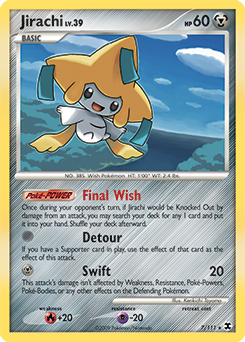 Pokemon Rising Rivals Jirachi - 7