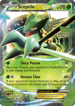 Pokemon Ancient Origins Sceptile-EX - 7