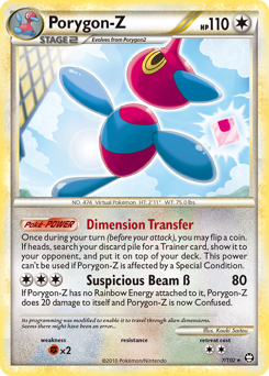 Pokemon HS—Triumphant Porygon-Z - 7