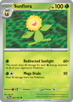 Pokemon Twilight Masquerade Sunflora - 7