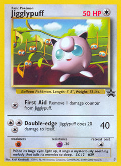 Pokemon Wizards Black Star Promos Jigglypuff - 7