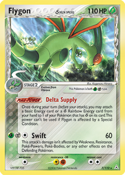 Pokemon Holon Phantoms Flygon δ - 7