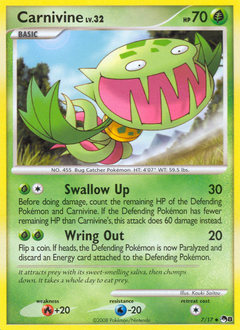 Pokemon POP Series 8 Carnivine - 7