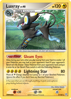 Pokemon Diamond & Pearl Luxray - 7