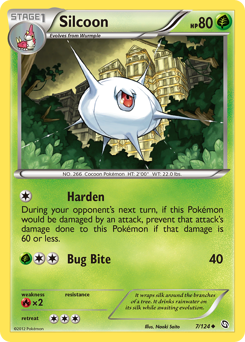 Pokemon Dragons Exalted Silcoon - 7