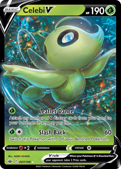 Pokemon Chilling Reign Celebi V - 7