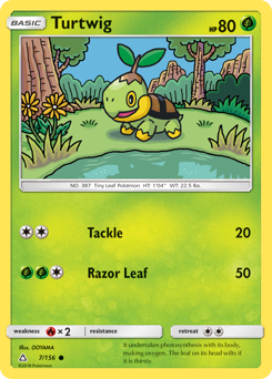 Pokemon Ultra Prism Turtwig - 7