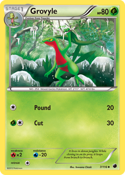Pokemon Plasma Freeze Grovyle - 7