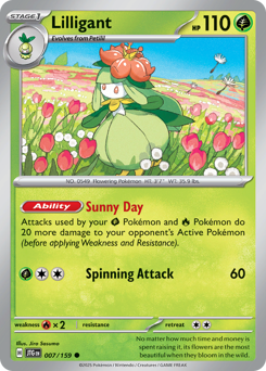 Pokemon Journey Together Lilligant - 7