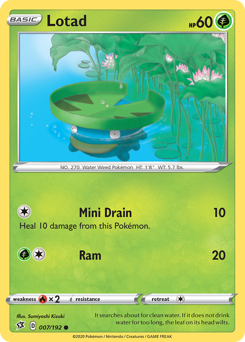 Pokemon Rebel Clash Lotad - 7