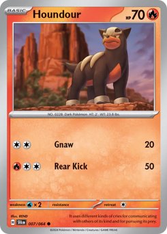 Pokemon Shrouded Fable Houndour - 7