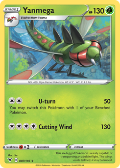 Pokemon Vivid Voltage Yanmega - 7