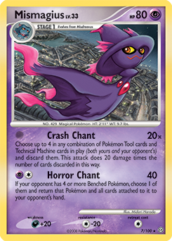 Pokemon Stormfront Mismagius - 7