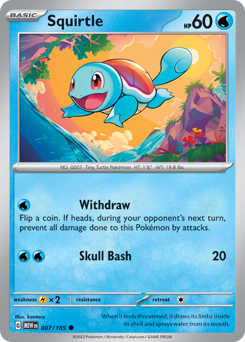 Pokemon 151 Squirtle - 7