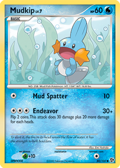 Pokemon Great Encounters Mudkip - 80