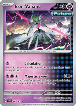 Pokemon Temporal Forces Iron Valiant - 80