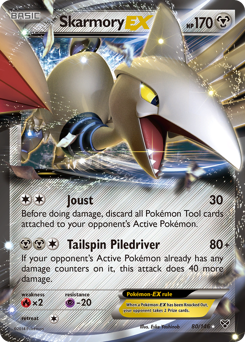 Pokemon XY Skarmory-EX - 80
