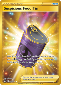 Pokemon Champion's Path Suspicious Food Tin - 80