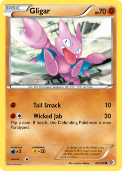 Pokemon Boundaries Crossed Gligar - 80