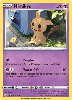 Pokemon Lost Origin Mimikyu - 80