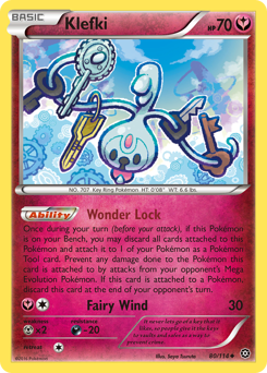 Pokemon Steam Siege Klefki - 80