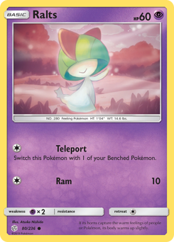 Pokemon Cosmic Eclipse Ralts - 80