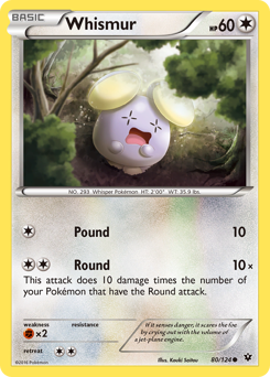 Pokemon Fates Collide Whismur - 80