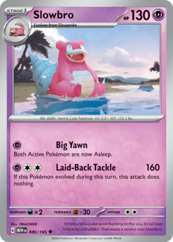 Pokemon 151 Slowbro - 80