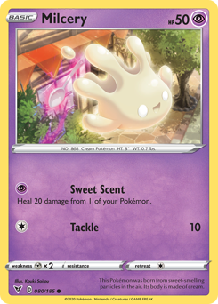 Pokemon Vivid Voltage Milcery - 80