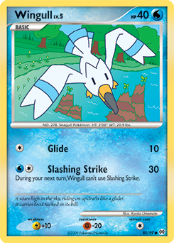 Pokemon Arceus Wingull - 80