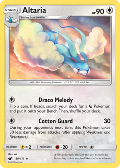 Pokemon Crimson Invasion Altaria - 80