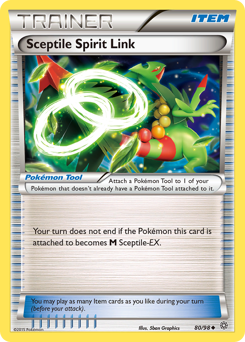 Pokemon Ancient Origins Sceptile Spirit Link - 80