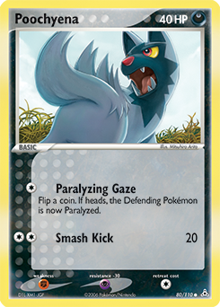 Pokemon Holon Phantoms Poochyena - 80