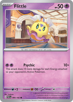Pokemon Paradox Rift Flittle - 80