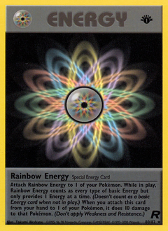 Pokemon Team Rocket Rainbow Energy - 80
