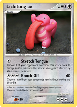 Pokemon Platinum Lickitung - 80